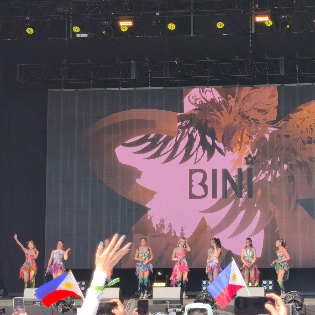 TheePopCore's tweet photo. BINI delivers a powerful and electrifying performance at the 2026 Summer Sonic Festival in Osaka today. https://t.co/IIh4DAzPun