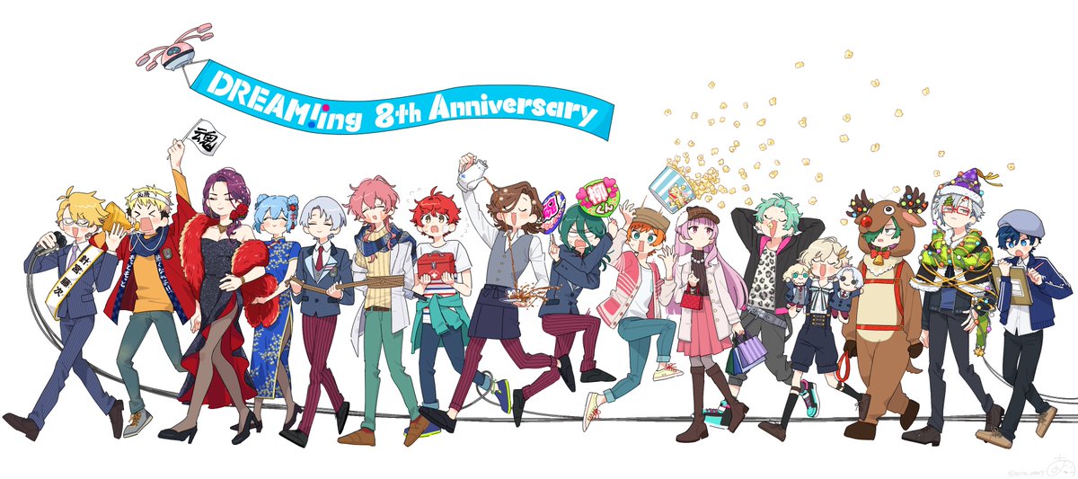 acta_0907's tweet photo. 大遅刻ですが🙇
DREAM!ing8周年おめでとうございます🌻✨✨

#ドリミ_FA
#ドリミ8周年
#8月9日ドリミ8周年 https://t.co/DLFV7mLdiM