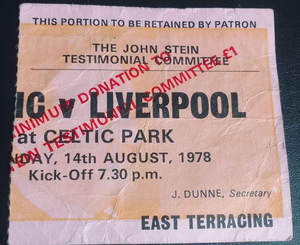 Ticketus1's tweet photo. 2-3. 1-0 (Glavin, 21), 1-1 (32), 1-2 (40), 2-2 (McAdam, 44), 2-3 (55). Liverpool paraded the European Cup which was promptly struck by a can of McEwan's Export for the first and last time ever. Att - 62,000. https://t.co/SUDgP1I6wn