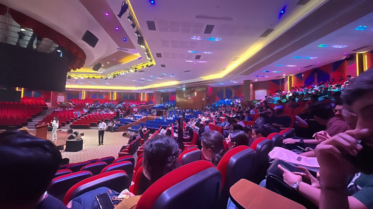 ShardaSSCSE's tweet photo. SSCSE, Sharda University, Greater Noida, successfully hosted an IBM Hackathon Orientation Session conducted by the IBM Hackathon Team, introducing students to AI challenges, IBM SkillsBuild, mentorship, team building, and innovation opportunities.

#SSCSE #ShardaUniversity #IBM https://t.co/S32QPe0YGM