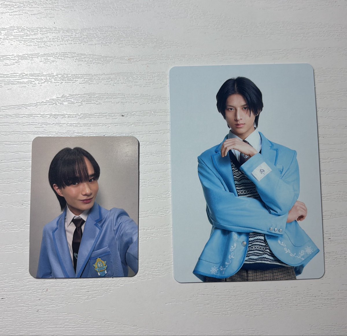 jsrxnp's tweet photo. EBiDAN Yes!東京 ICex盤 トレカ交換

【譲】大:阿久根温世　小:中村旺太郎

【求】竹野世梛

郵送でのお取引のみになります📮
お気軽にお声がけください☘️ https://t.co/LNaaK5ZNJl