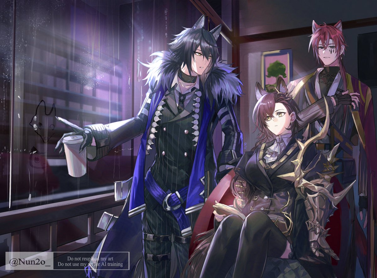 Nun2o_'s tweet photo. 好きな3人🐺 https://t.co/pIOiAdoahF