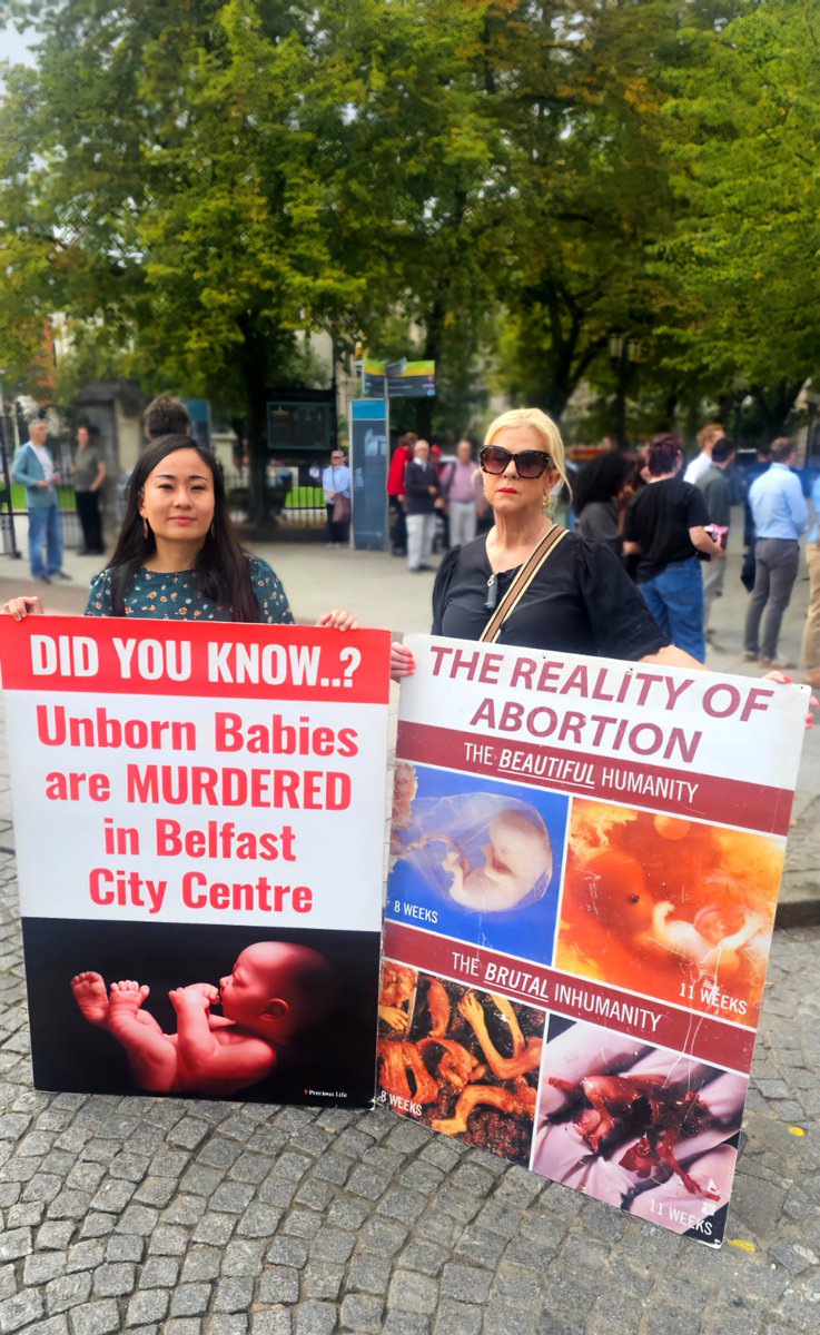 YouthforLifeNI2's tweet photo. "As long as a single precious unborn baby is in danger, then our work is not yet finished."
- Bernadette Smyth, Director of @PreciousLifeCom .
#MakeAbortionUnthinkable #RepealSection9 https://t.co/SgLNdmvwcJ