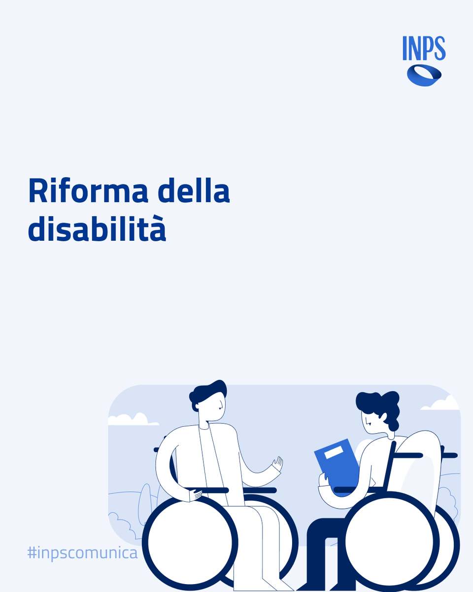 INPS_it's tweet photo. Riforma disabilità: indicazioni per domande "progetto di vita".
Le istruzioni per il Sistema Informativo Salute Disabilità e Anziani (SISDA)
🔗https://t.co/leL2Zbd7U9
Inps Comunica https://t.co/GzPDMcwwMf