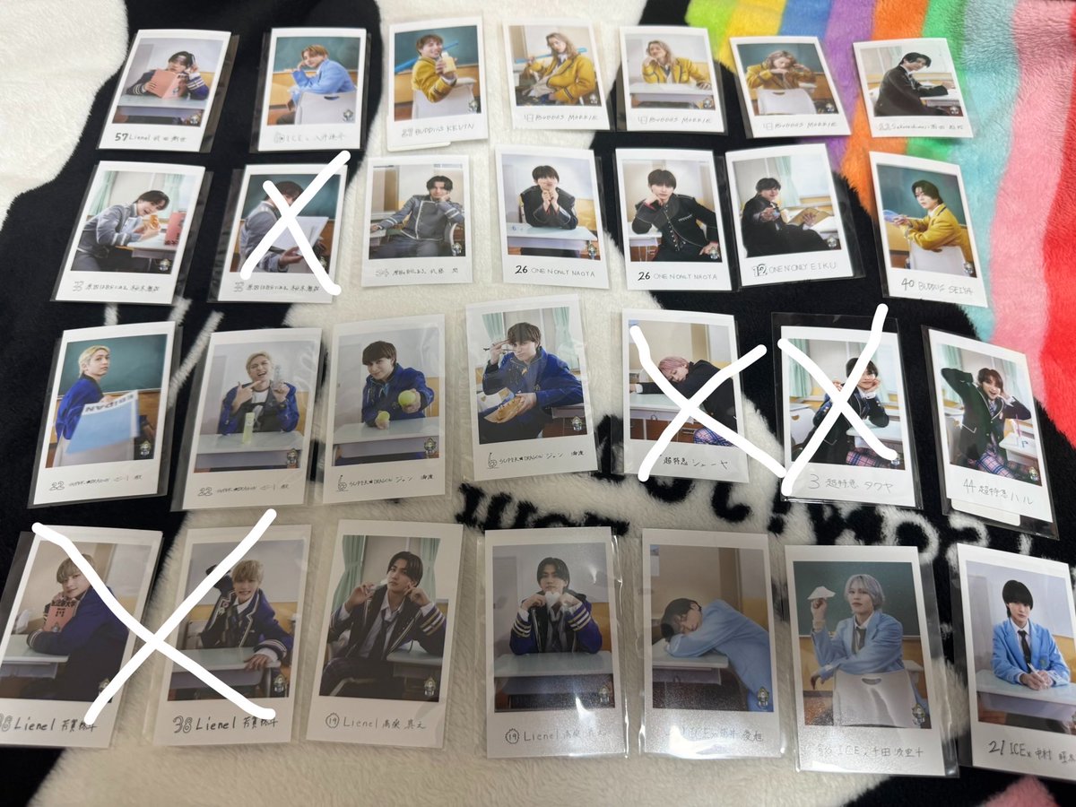 ju___trhk's tweet photo. EBiDAN エビライミニフォト 隣の席セット 交換 トレード

譲 画像
ハル高田彪我 古川毅 ジャン海渡 NAOYA EIKU 武藤潤 桜木雅哉 KEVIN MORRIE SEIYA 中村旺太郎 筒井俊明 千田波空斗 八神遼介 高桑真之 武田創世
求 伊藤壮吾（右左>前後）
郵送での取引
お気軽にお声掛けください https://t.co/xcfnrq9luT