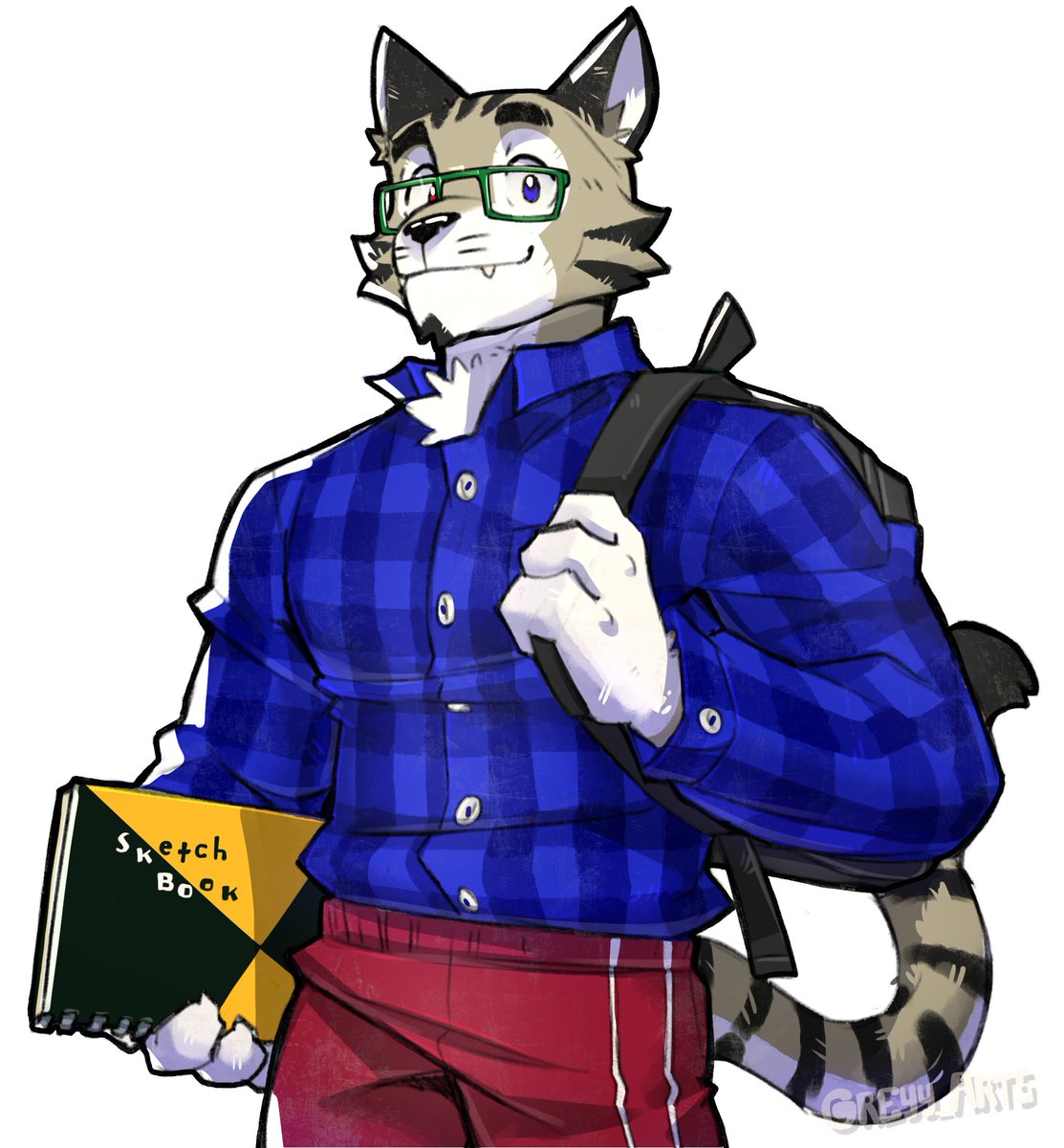 greyy_arts's tweet photo. 👓🐱

for: @/davvykat on bsky https://t.co/TIQbOewCyY