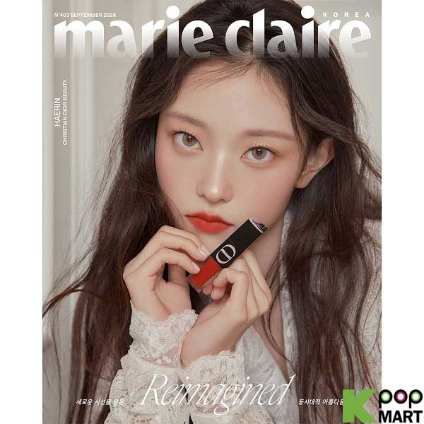 kpopmart's tweet photo. HAERIN - marie claire (2026. SEP)  🐰

https://t.co/Z2TjIUwFHe

#HAERIN #NewJeans #MarieClaireKorea #official #kpop #kgoods #kpopmart https://t.co/0ljbAVK61t https://t.co/gVpUxwhIt5