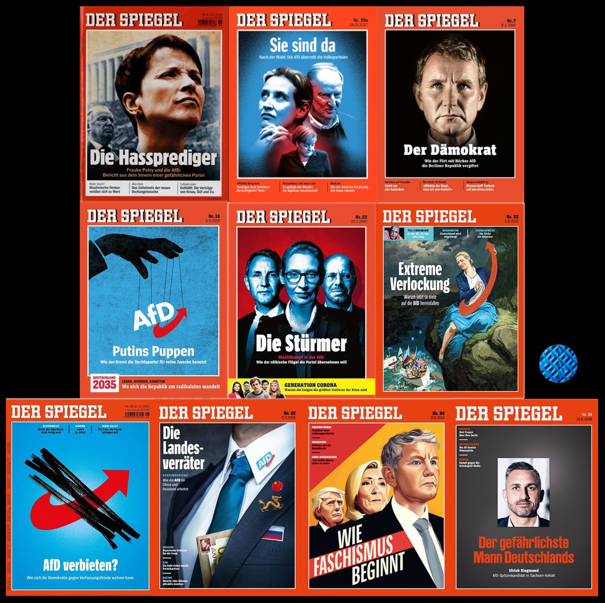hori_____zont's tweet photo. DER SPIEGEL vs. AfD - Eine Chronologie https://t.co/sbDSKt3QvK
