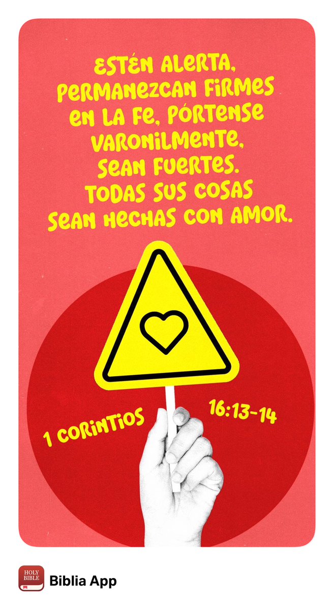 turistanac's tweet photo. “Manténganse siempre en estado de alerta, pero confiando en Cristo. Sean fuertes y valientes,”
1 Corintios 16:13 TLA https://t.co/NGpGCu4vgm