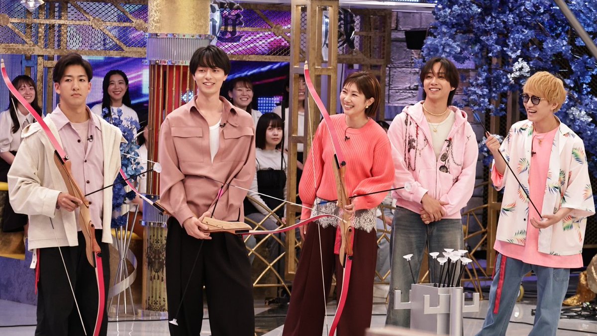 mezamashimedia's tweet photo. 『真剣遊戯！THEバトルSHOW』

主宰：櫻井翔

アイドル俳優軍：
尾上右近
神山智洋（WEST.）
作間龍斗（ACEes）
潮田玲子
中村海人（Travis Japan）
橋本マナミ

芸人バラエティ軍：
浦川翔平（THE RAMPAGE）
岡田紗佳
加納（Aマッソ）
狩野英孝
田村亮
長谷川穂積

（五十音順／敬称略）

8月17日（月）20時～

▶️https://t.co/0G6Yom6ncv

@battleshow_cx