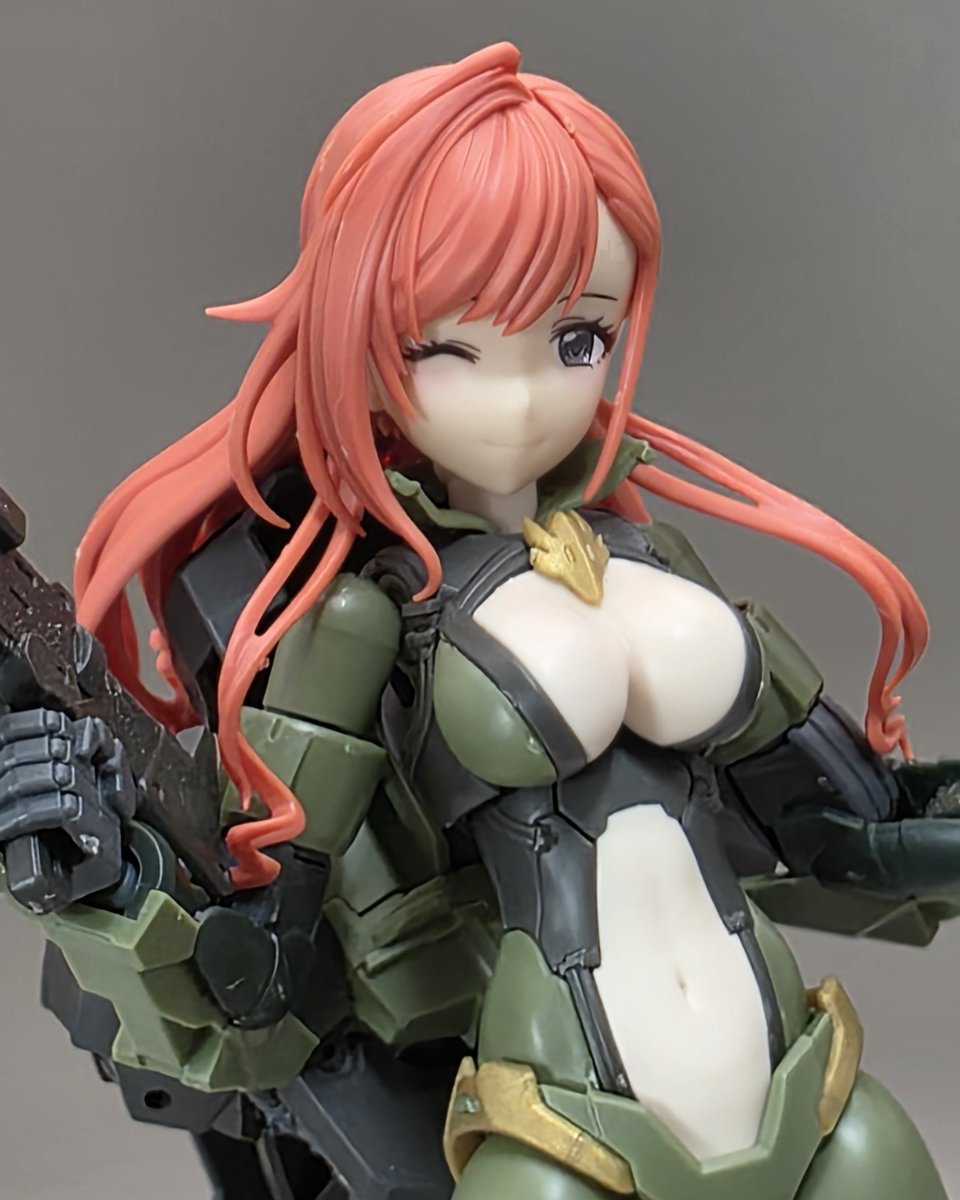 xXwMEZWpQm71582's tweet photo. 頭をパチッと作って手持ちボディヘッドオン！
ミリタリーガールってええよね(*´ω｀*)
#30MS https://t.co/WdDu7S7XSG