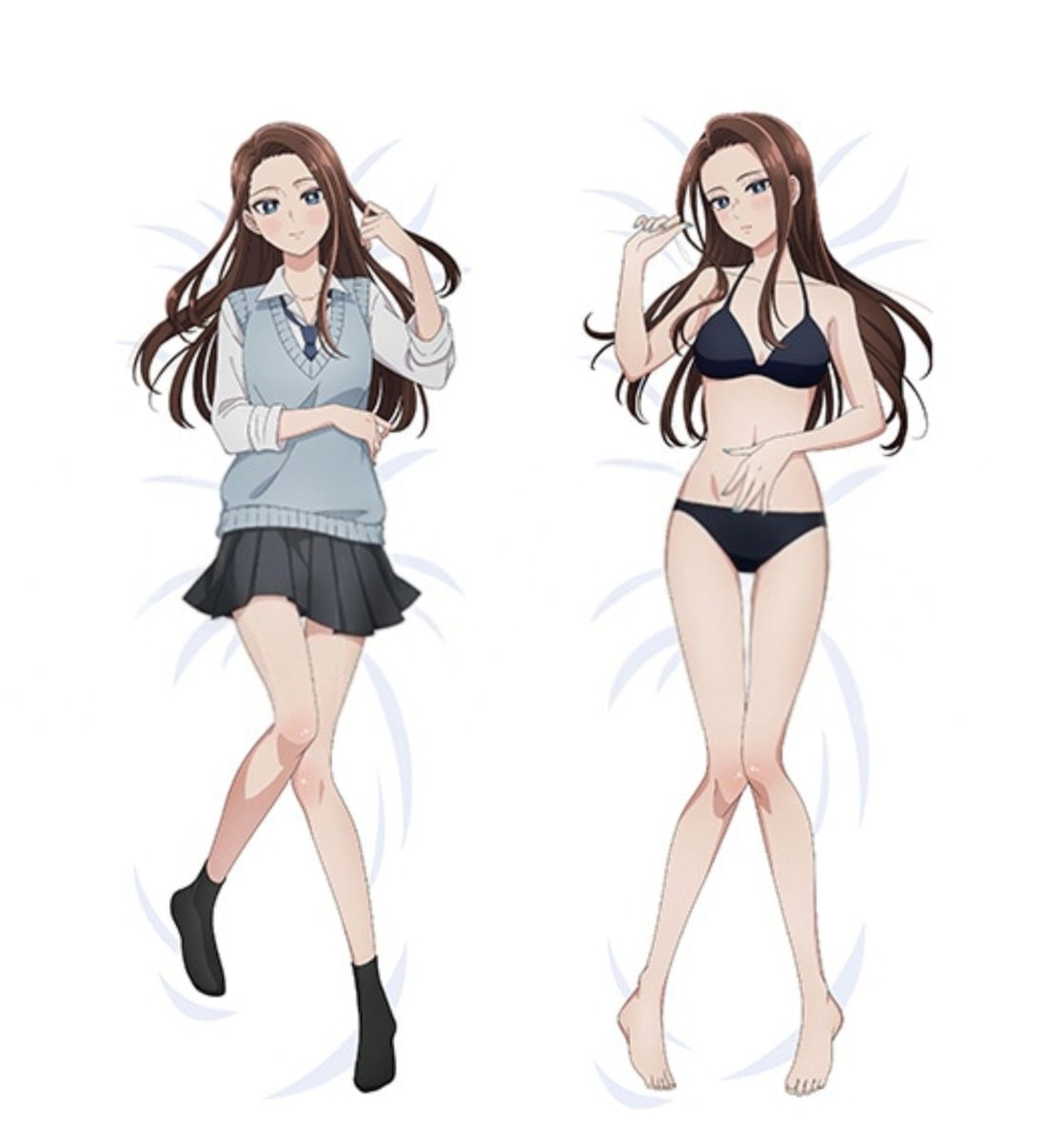 Rixi0303's tweet photo. OtaGal new dakimakura covers • Kei &amp; Kotoko

Bikini Kei ahhh 🖤 https://t.co/j7IYWWIJM1