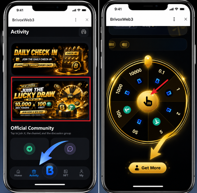 BrivoxWeb3's tweet photo. 🚀🚀 250 Million BRX Token Global Airdrop Campaign Has Officially Started!
🪂🪂🪂Join the Brivox Web3 Global Community Incentive Program and receive generous BRX Token airdrop rewards!
💰 Registration Rewards
New users who complete registration will receive 100 BRX Token as a welcome reward.
💰 Lucky Draw Event
Participate in the lucky draw for a chance to win:
😘 10,000 BRX Token
💰 100 USDT Cash Reward
🐷Invite Friends, Earn More Chances
For every successful friend referral, you will receive 1 additional lucky draw opportunity.
🔗Join Now：
https://t.co/vDsqs2fE00

🚀The more friends you invite, the more chances you get!
Join the Brivox Web3 ecosystem today and share in the growth opportunities of our global community!