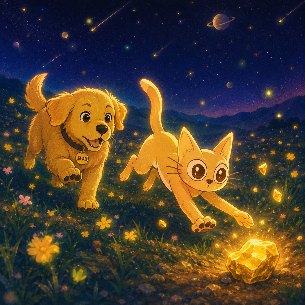 LABonGold's tweet photo. Two explorers.
One mission.
Find the gold.

$LAB $CETS https://t.co/lJmVPNFEMX