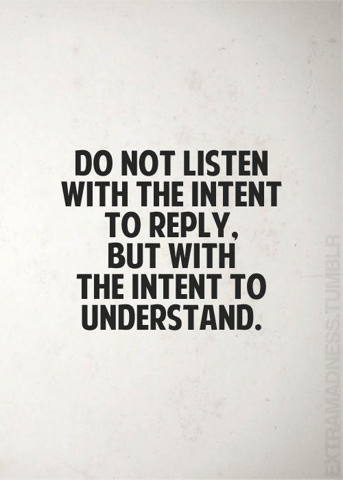 sbrownehr's tweet photo. Instead of instantly replying to someone, listen instead. Everyone wants someone who is willing to listen so they can be understood !! #HR #HRCommunity #EncouragementFriday #Culture #Workplace #Employees https://t.co/PQTJZ0anef