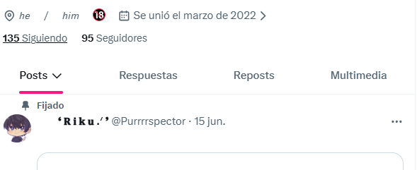 Purrrrspector's tweet photo. @ariannon__ Ando en web, en la app de móvil por ahora sí me sale https://t.co/SVt5UG1CdZ