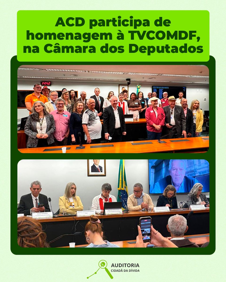 AuditoriaCidada's tweet photo. ACD participa de homenagem à TVCOMDF, na Câmara
https://t.co/slULNPI6SL https://t.co/ZHzIuaPjB2