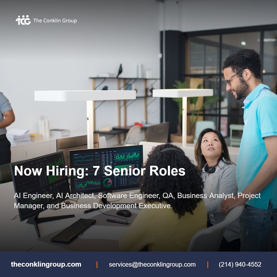 prconklin's tweet photo. We're building capacity across seven senior roles — real client engagements, custom .NET and Azure work, AI features built on Anthropic Claude.

See open roles → https://t.co/scab0lMawY https://t.co/ThyMJADQvY