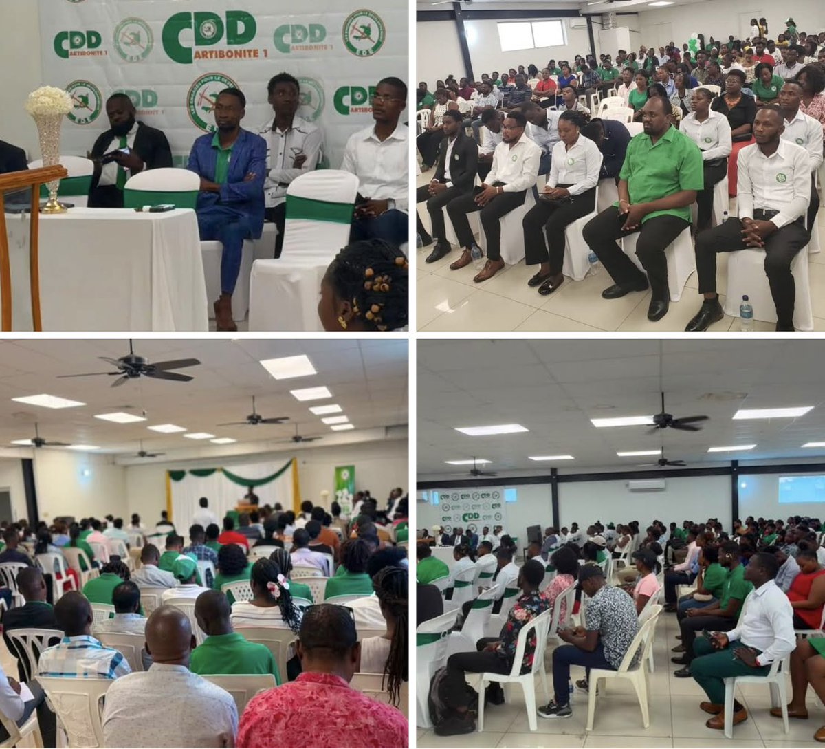 claudejoseph03's tweet photo. Aux Gonaïves, le Mouvman Jenès EDE (@Jenes_ede ) a une nouvelle fois démontré sa forte capacité de mobilisation à l’occasion du Forum national de la jeunesse, tenu le 12 août 2026. Des centaines de jeunes membres et sympathisants du parti se sont réunis pour échanger autour de leur engagement, de leur participation et de leur rôle dans la vie politique nationale. Cette importante mobilisation témoigne de la dynamique croissante du Mouvman Jenès EDE, qui entend s’affirmer davantage comme une force incontournable au sein de la jeunesse haïtienne.