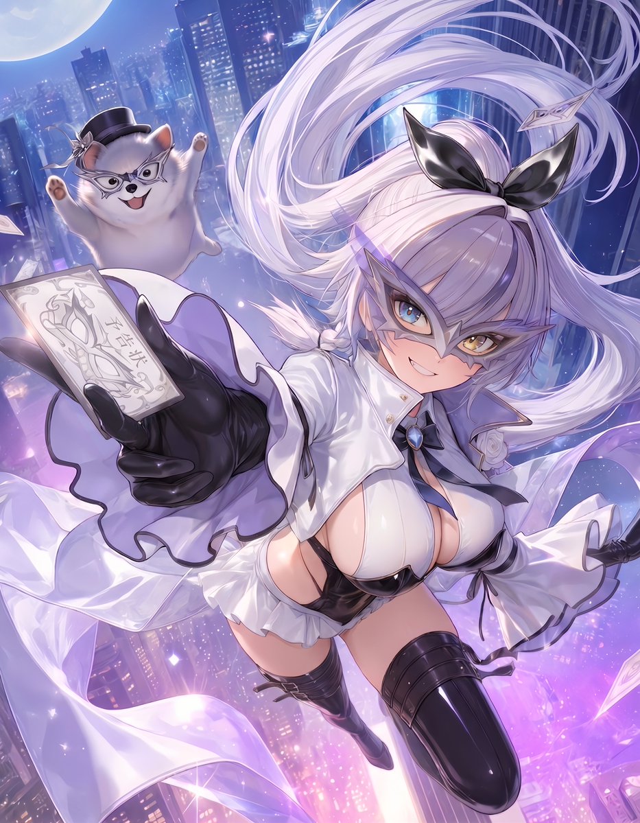 chantillydolphy's tweet photo. #NIKKE #AIart 
Phantom - Saint Thief https://t.co/asvK5FmOtq