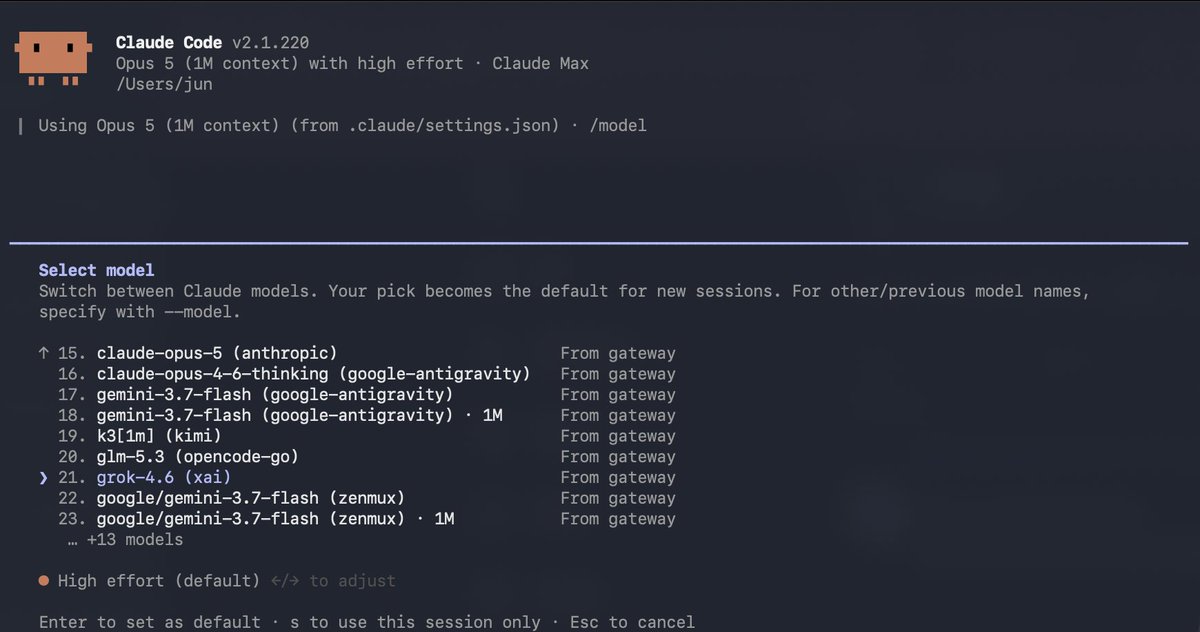 claudeebum's tweet photo. @daniel_mac8 try on opencodex
you can run as natively https://t.co/KqO7yf3ELc
