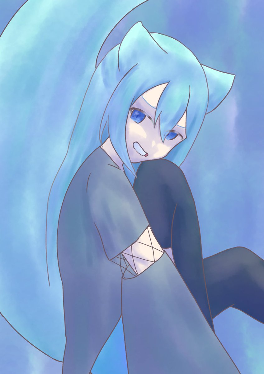 Rooa_0812's tweet photo. こんな感じの絵を描いています！
女の子が多いです！
#一次創作祭り夏の陣2026
#夏の創作クラスタフォロー祭り https://t.co/AinCeyMmI9
