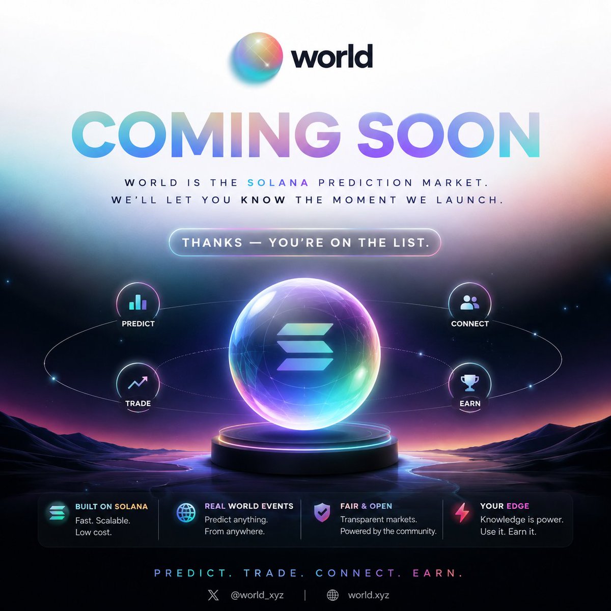 airdrop3gk's tweet photo. 🌍 The next era of digital identity is taking shape.

Human verification, privacy, and real-world utility — built for the AI era.

The future isn’t just digital. It’s human.

@world_xyz

#World #Web3 #AI #DigitalIdentity https://t.co/ogpBAELWVW