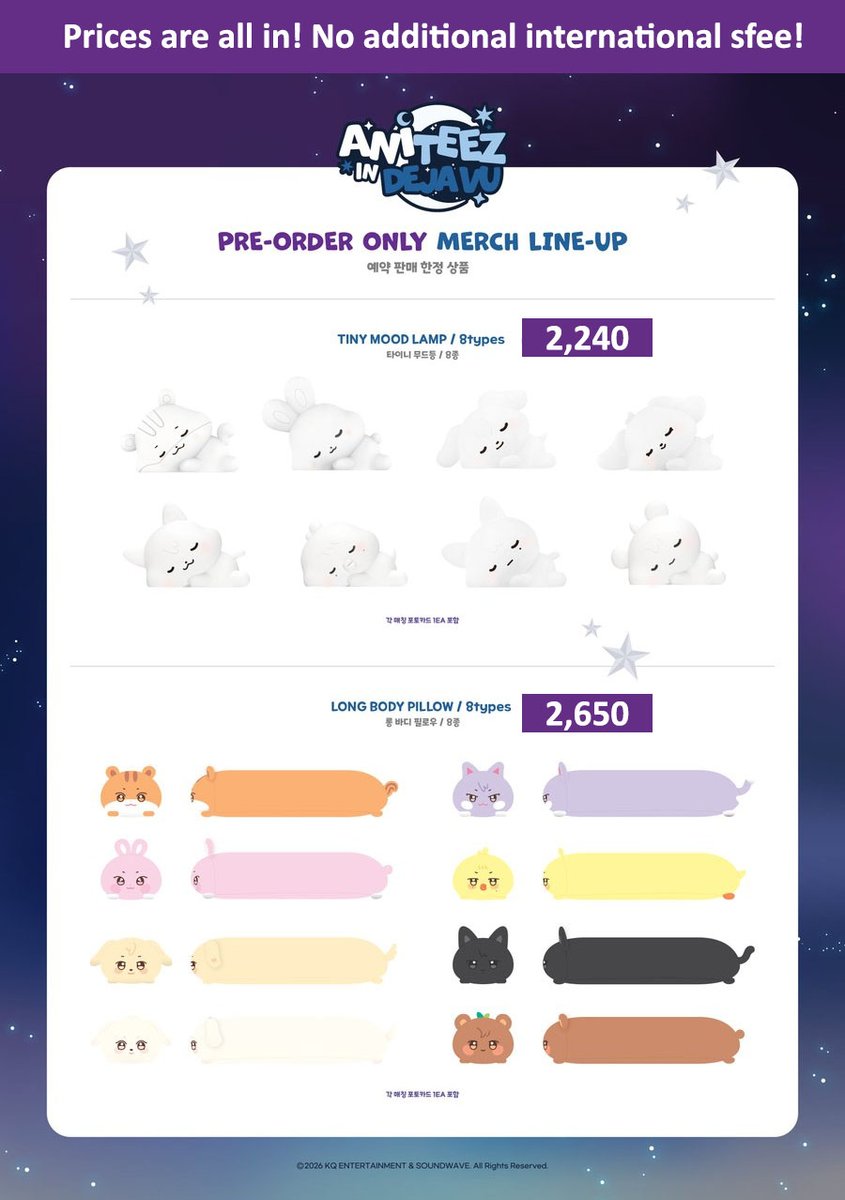 drawsandthings's tweet photo. Wts lfb ateez ph go Aniteez in DEJA VU

✨ANITEEZ Online Claims post open!✨

Individual prices are on image! This is inclusive of International Shipping Fee, only local sfee will be added upon arrival.

TERMS:
1) DM me with screenshot of your orders. Reply "Claiming!" on this post after so I can check.
2) When I reply "yours", your order is confirmed. NO backing out.
3) PAYO 100 per item (fully refundable if I fail to secure)

I will secure online on August 21; 50% of your order will be due then, with rembal upon arrival.

✨You may pay in installments; please DM me for options.

This is a pre-order item; updates will be provided in GC. 

Modes of Payment: Gcash, Maya, Maribank
Shipping: JnT

As with all my GOs, group-related custom freebies will be given to all joiners! ✨