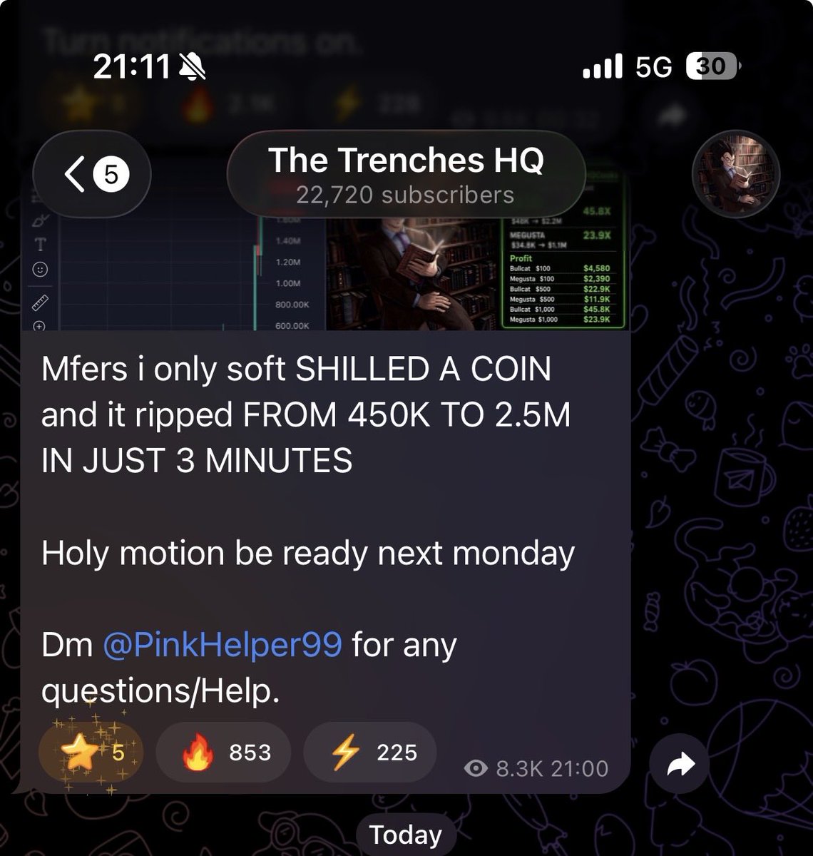 OGCryptowing's tweet photo. @0xMrPinky I’ll turn that 3 sol into a mill or zero no inbetween 

FGoyV4QPHabTzwXjitwRK8ZEvnjcS15euvVTBfDD9Dws https://t.co/VSGnpc9yHM