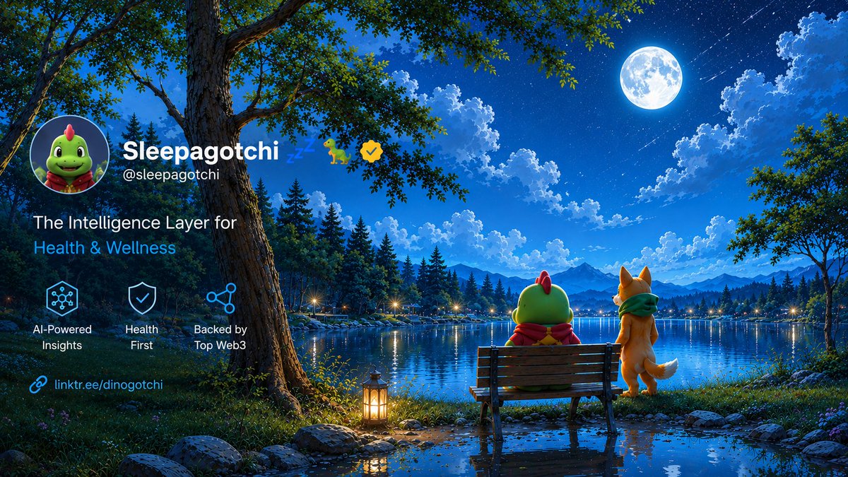 NeonVoid01's tweet photo. Web3 is starting to treat sleep as more than just a health stat....!

@sleepagotchi combines tracking, AI, and simple habit building.

↳ Better sleep routines
↳ Daily rewards
↳ Personal progress

Sleep hours don't tell the whole story. HRV, deep sleep, and resting heart rate add more context.

↳ Personal insights
↳ AI-driven tips
↳ Onchain progress

The more you track, the more you learn about your own patterns.

@sleepagotchi makes that process easier to follow....!