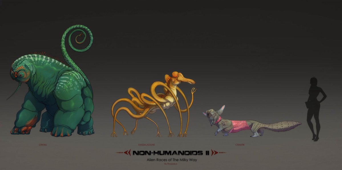 roojoeus's tweet photo. Some of my old #alien designs, sad that they are now all non-canonical and I'm changing A LOT! But, I'll try to post a few old designs, so, they'll be saved here. Hard to say goodbye to something you worked on so hard. https://t.co/VB92473fLM
