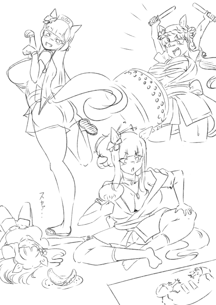 youbokukirana's tweet photo. いろいろゴルシ https://t.co/W5d09luwBx
