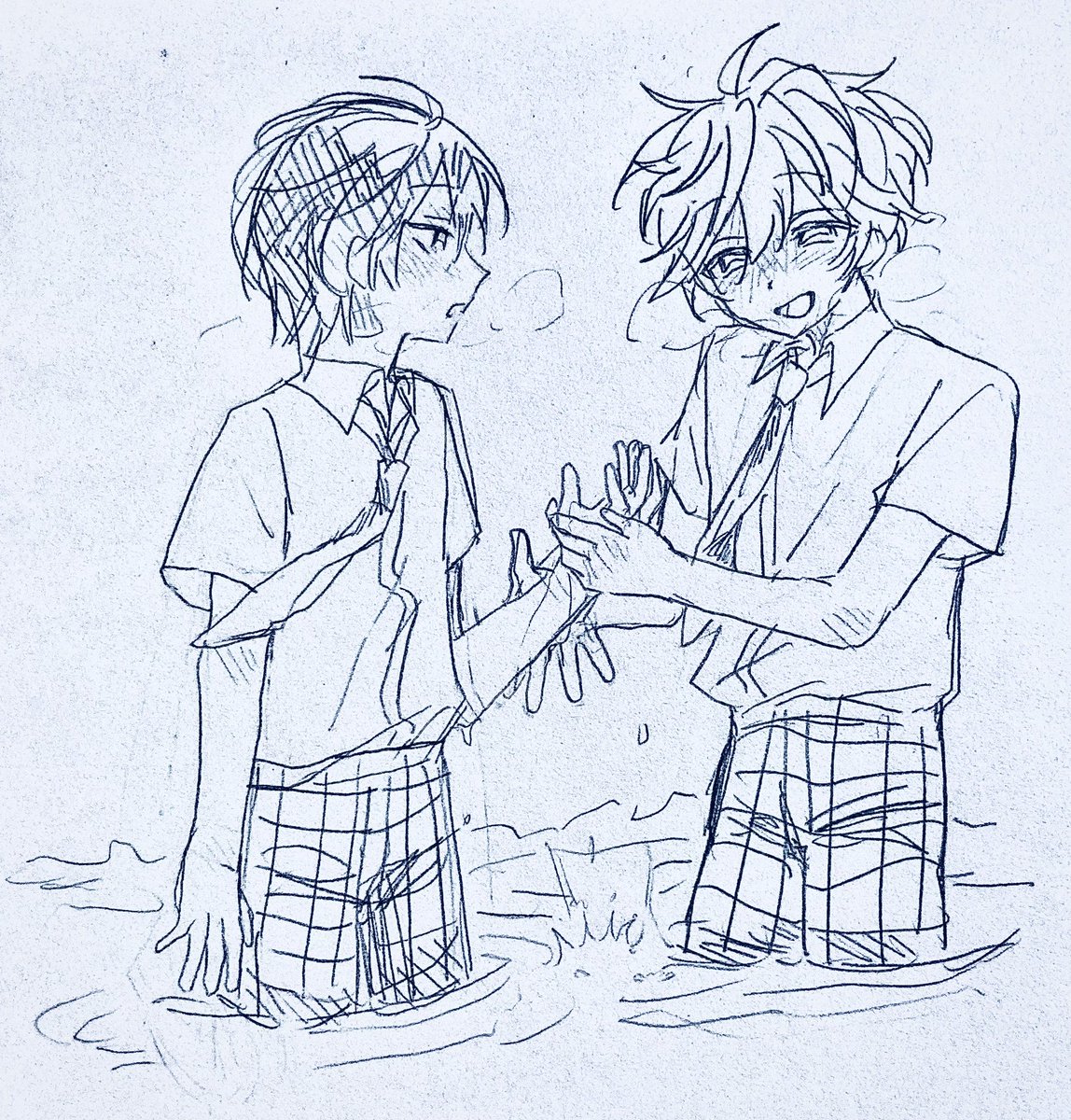 kakitetu1224_'s tweet photo. 北スバ、弟が描いたぶくぶダブルフェイス、ディルガイ👈突如飛び出す他界隈 https://t.co/dUf68yG65q