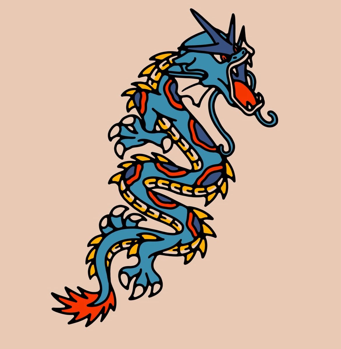 strifemade's tweet photo. Gonna be collabing with an artist soon turning some traditional tattoo inspired pokemon into rugs and I am so damn excited https://t.co/FqneZ8z0Cl