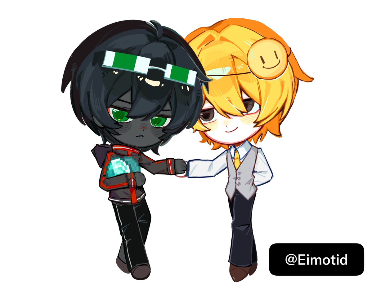 Eimotid's tweet photo. 我画了我最喜欢的cp
mob简直就是我最喜欢的主播🫳🫳🫳🫳 https://t.co/j893k6NhYn