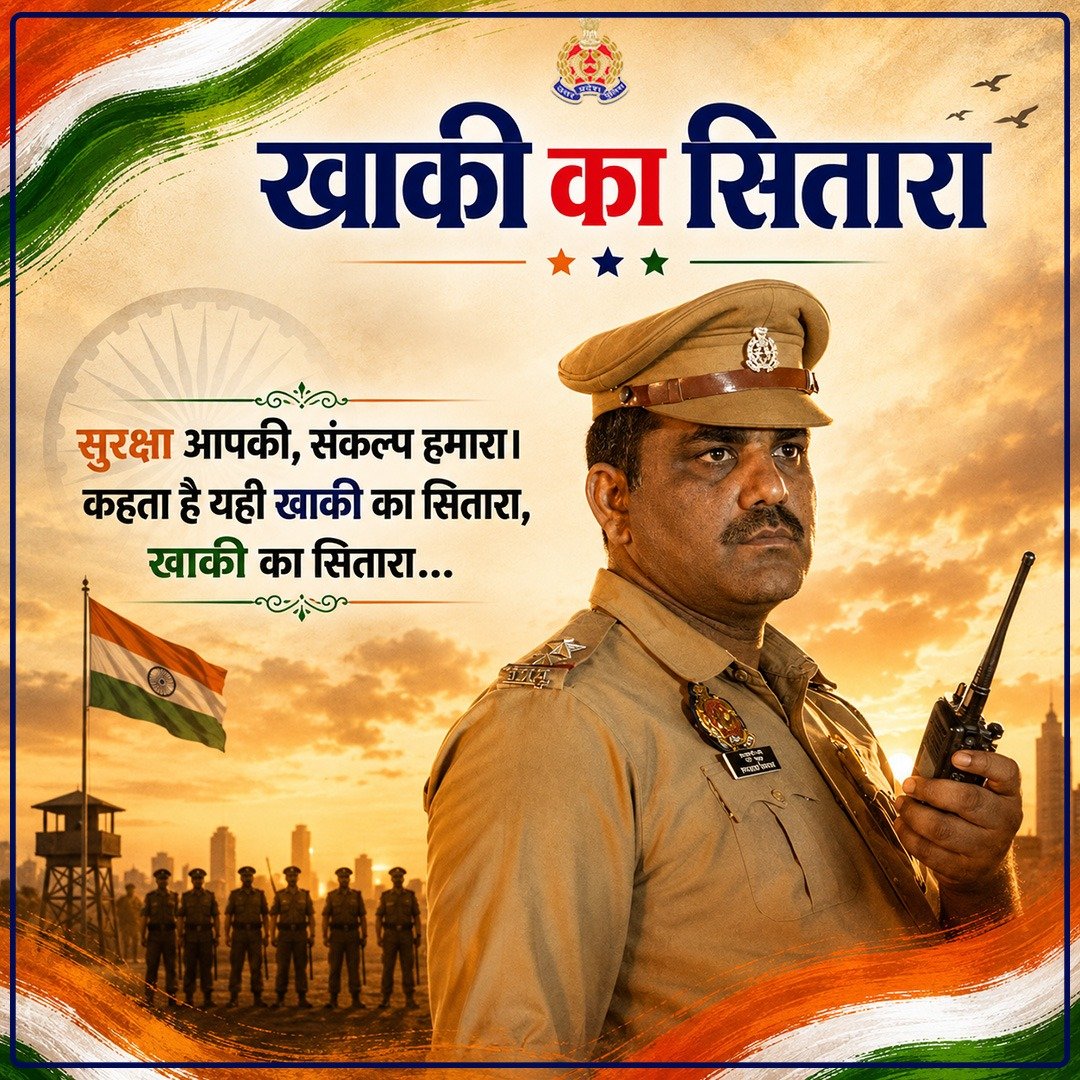 96_ankityadav's tweet photo. हम संगम शौर्य समर्पण का,
इस मिट्टी पर अभिमान हमें । 
जो हमें सुशोभित करती है,
उस खाकी पर अभिमान हमें । #KhakiKaSitara #KhakiKaSitara #KhakiKaSitara https://t.co/FuXFe058bz