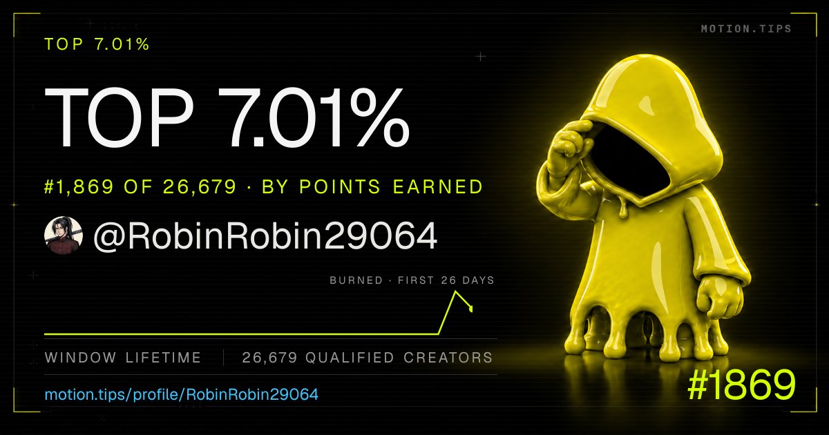 0xrobinking's tweet photo. Want to earn and grow with $MOTION? It's easier than you think.

🔹 Join @motiontip and become part of the community.

🔹 Write original, meaningful posts instead of low-effort content.

🔹 Engage with other creators through thoughtful comments and reposts.

🔹 Want to receive a tip? Leave a quality comment below.

🔹 Don't forget to mention @tipmotion and include the amount you'd like (Example: @tipmotion 100).

🔹 Stay active, stay consistent, and support the community—great opportunities come to builders who keep showing up.

Let's grow the $MOTION ecosystem together 💙