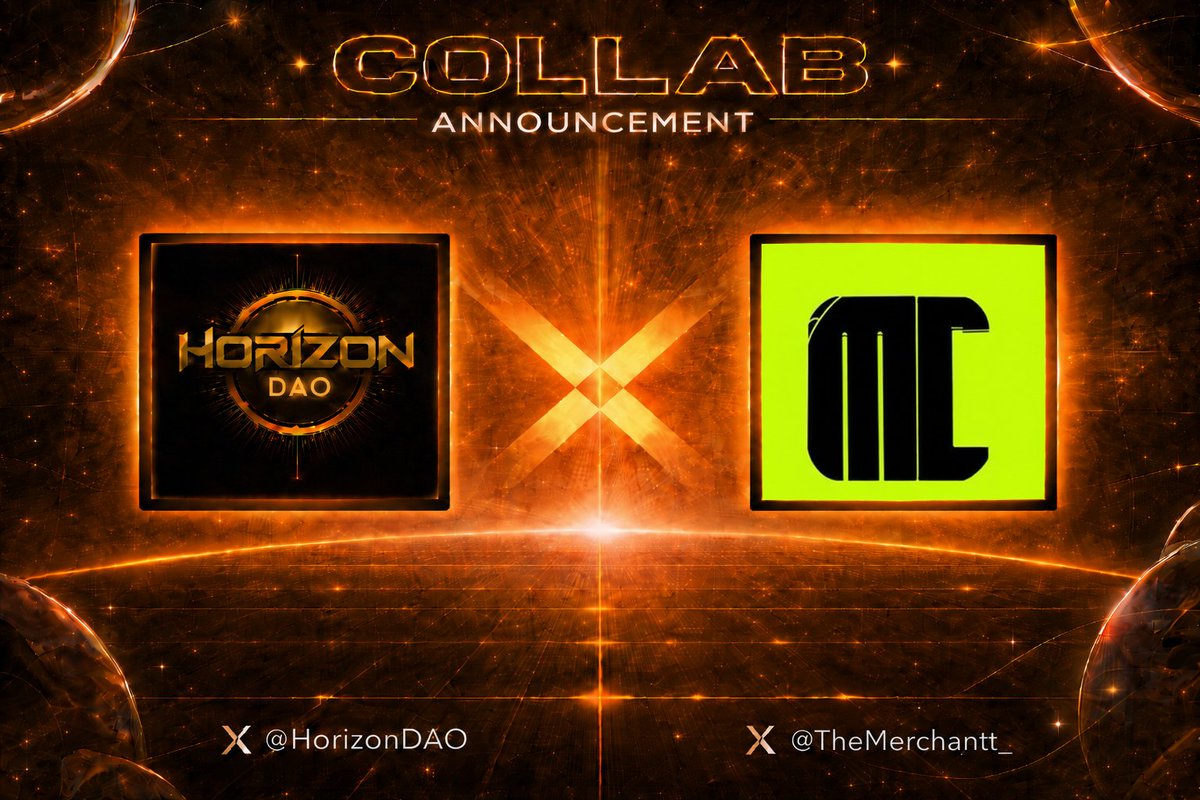 HorizonDAO_'s tweet photo. We are proud to announce our collaboration with @TheMerchantt_ https://t.co/fkAXzG9MsE