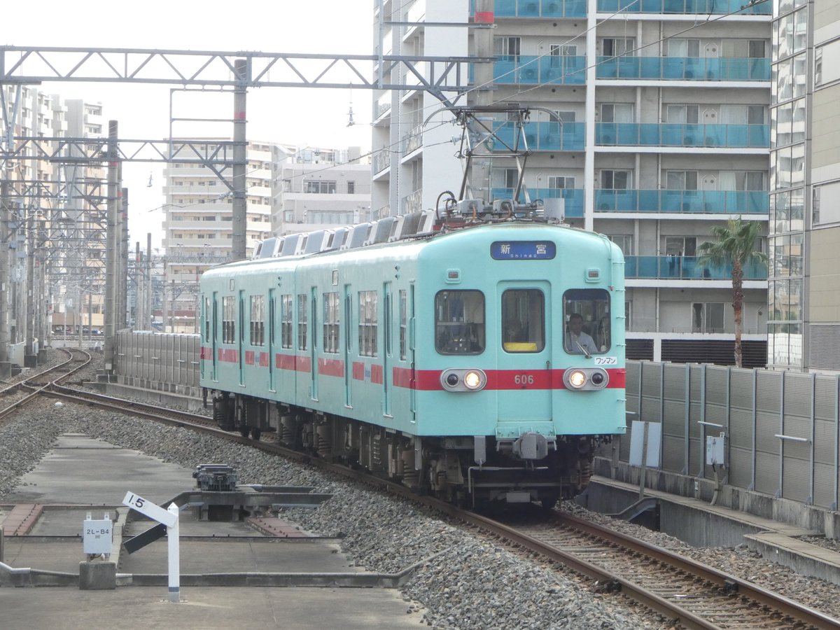 hamanasu24's tweet photo. 貝塚線のアイスグリーンの復刻塗装

#西日本鉄道
#西鉄
#貝塚線
#西鉄千早
#600形
#アイスグリーン
#蓮ノ空
#ラブライブ
#徒町小鈴 https://t.co/1G7ulMhqed