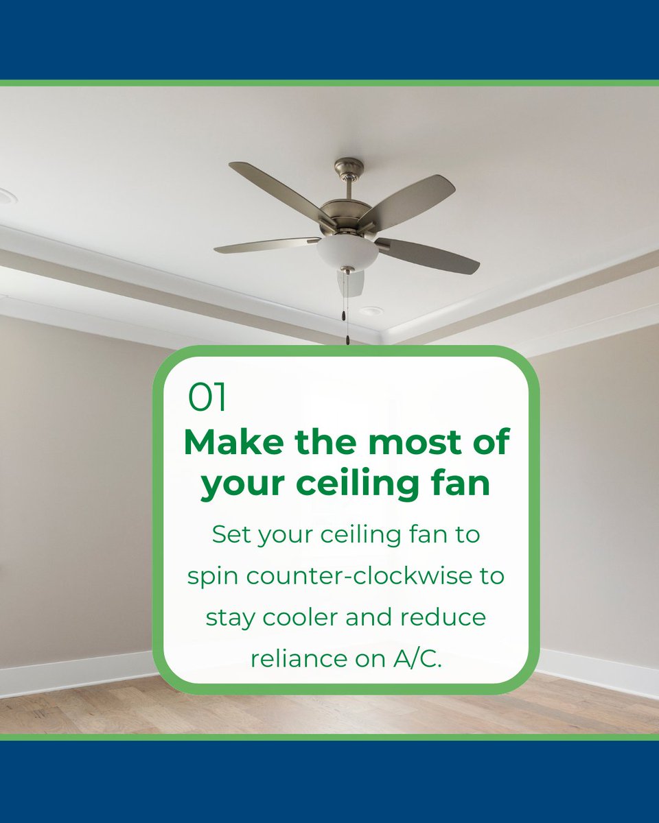 BurlingtonHydro's tweet photo. ☀️ The summer heat isn't over yet. Beat the heat while saving energy with these simple tips.

Looking for more ways to save? Explore rebates, incentives and energy-saving tips at https://t.co/ovTGh2Ub17.

#SummerSavings #EnergyEfficiency #SaveonEnergy https://t.co/1EkooEhhuj
