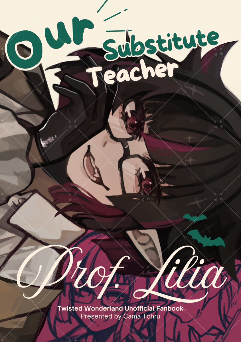 camatohru's tweet photo. “Gimana? Aku sudah pantas jadi guru belum?” 👓🦇
loh, kenapa Lilia tiba-tiba ngajar?

💚Our Substitute Teacher Prof. Lilia
Lilia and NRC students [no ship]
♀️female prefect w face

🔗 https://t.co/P32KDl8lkJ
A5 / 18 pages, 🇮🇩
Twisted Wonderland unofficial fanbook
#cocoma5 #cf23 https://t.co/UgEiMsDvzM