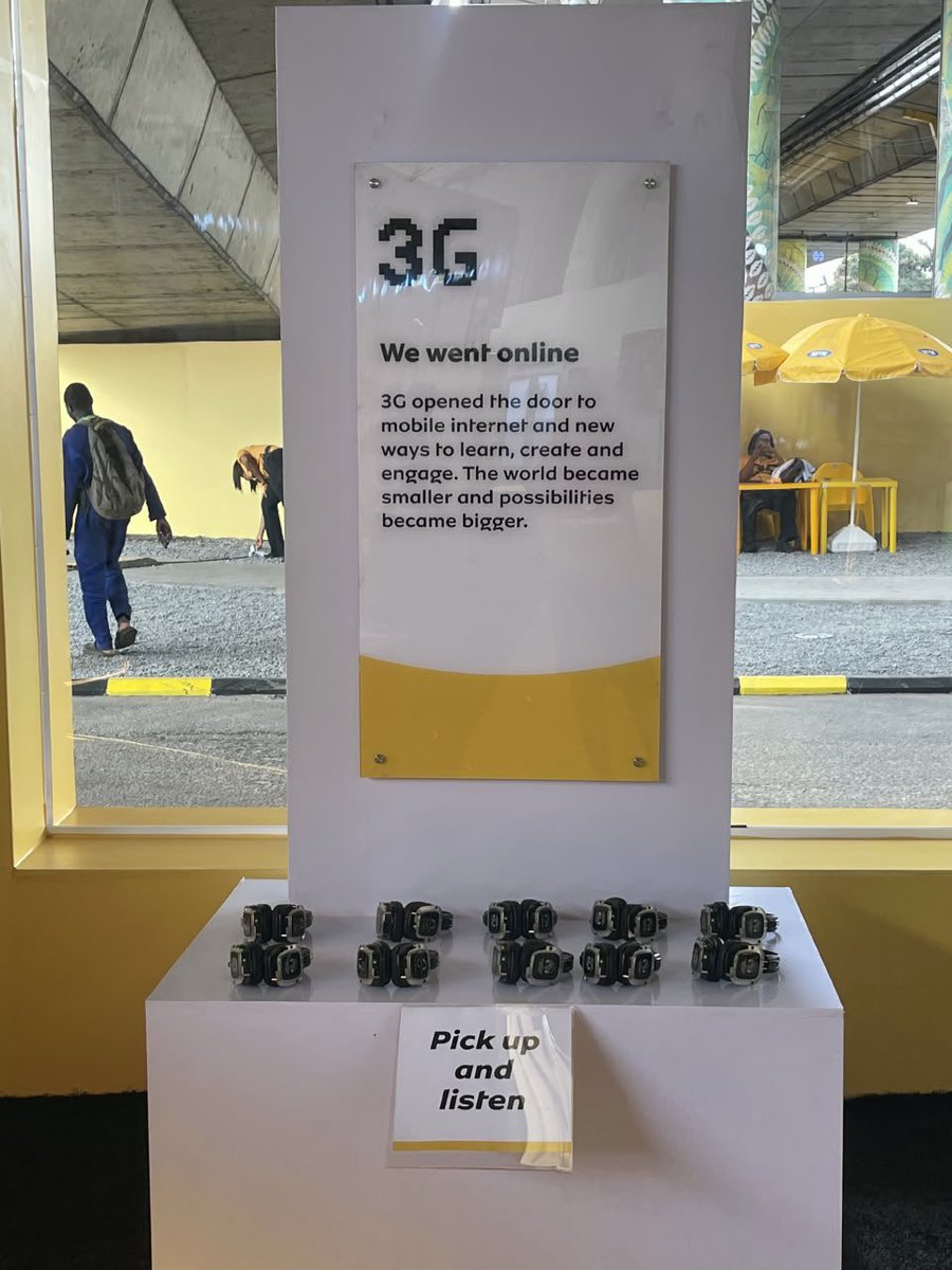 yusufdeysteady's tweet photo. MTN really knows how to make 25 years feel like yesterday.
Y’ello Street is bringing back memories we almost forgot about.
If you’re in Lagos, come experience the throwback before it wraps up on Sunday.
📍 MTN Head Office, Falomo
🗓 Till Sunday
#25YearsofYello https://t.co/np0hnJUmzn
