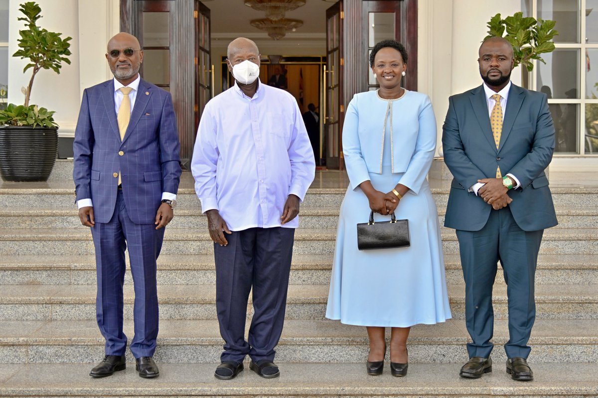 Nansumilly's tweet photo. Congratulations to Hon. Amb. Adonia Ayebare, Hon. Shartsi Kutesa Musherure and Hon. Witonze Juma on their swearing-in as ministers.
May they serve with integrity and deliver for the people of Uganda. https://t.co/bvJZ8wO8k9