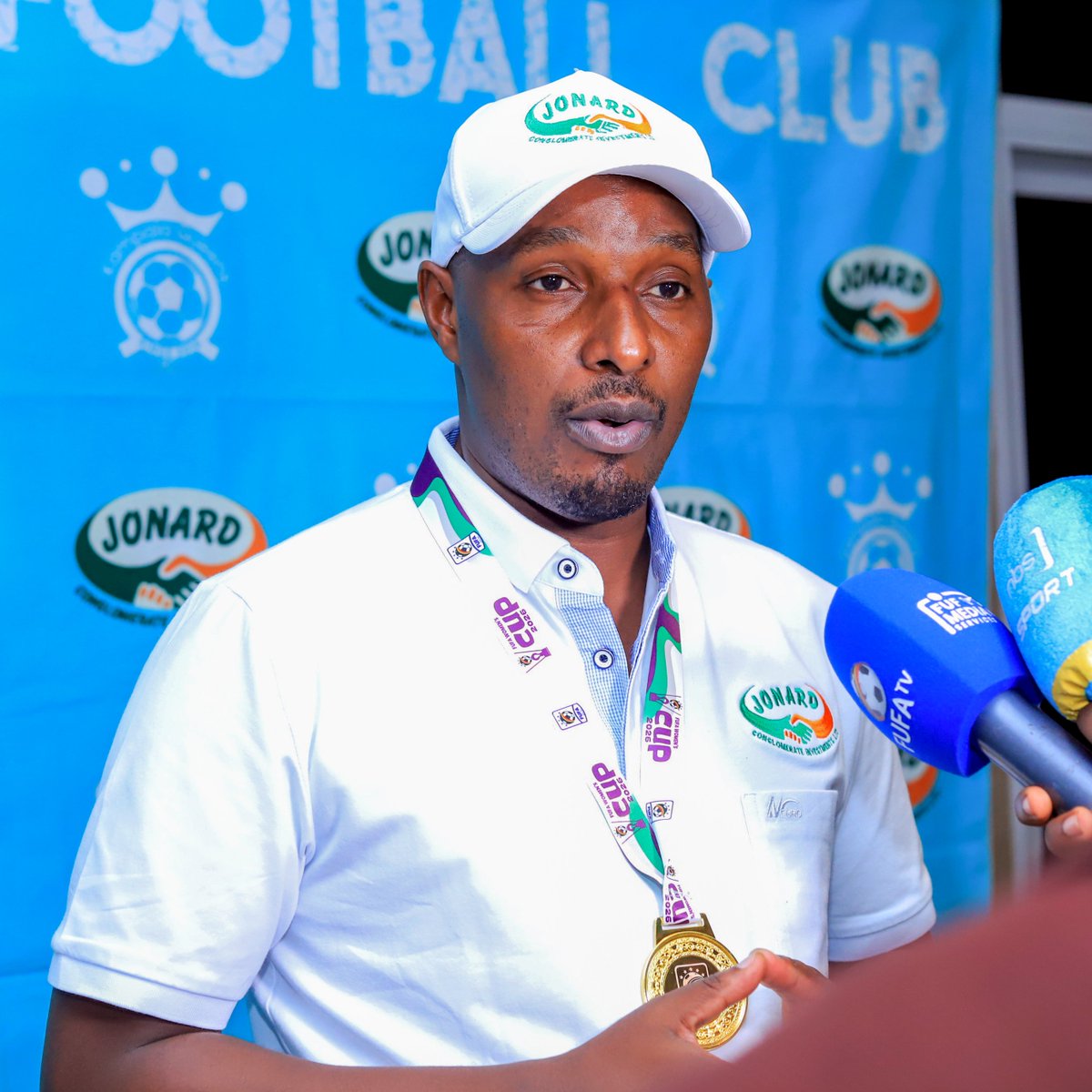 KCCAWomenFC's tweet photo. "Kampala Queens is an amazing club. It is very nice, disciplined and the girls really show that they can do it. That is why I support Kampala Queens and why I have sponsored Kampala Queens. As Jonard Group, we are going to work with them to see that their talent develops."

@EngJonard on renewing partnership with the Queens.