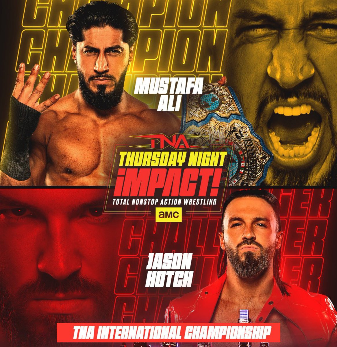 The_yellowbone's tweet photo. one of the downsides about wrestling for TNA is you'll never get your props but this is TV match of the year in any company https://t.co/StDmICvORk