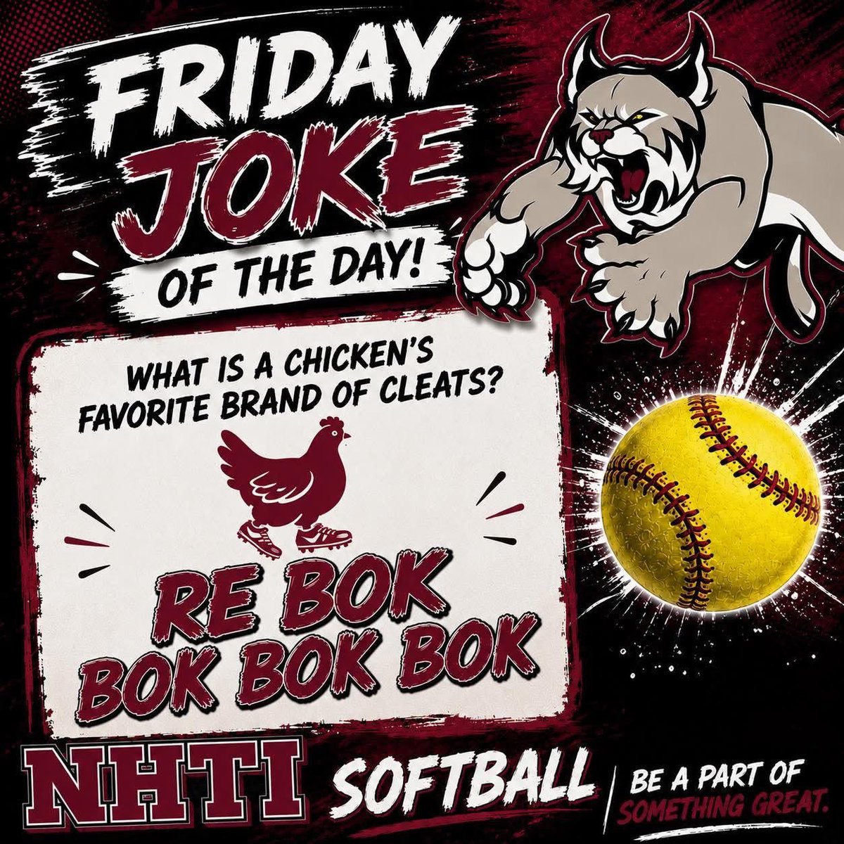 NHTI_Softball's tweet photo. Some jokes are just timeless… and this one has been making Coach Vallese laugh for years.

#NHTISoftball #BeAPartOfSomethingGreat https://t.co/geBnn45ivF