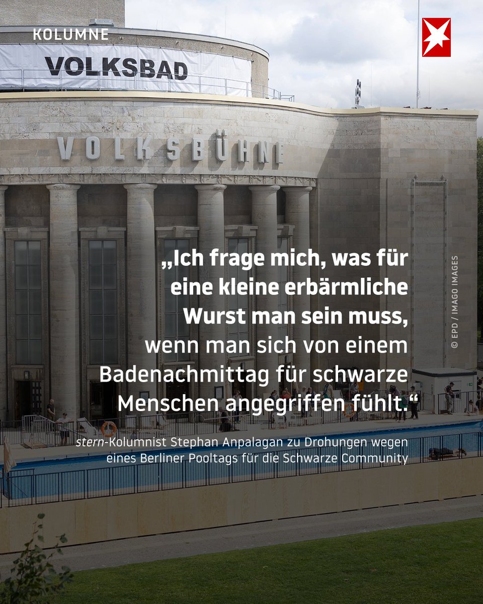 sternde's tweet photo. Ein Berliner Kunstprojekt wird im Sommerloch der deutschen Politik zu einem vermeintlichen Rassismuskandal. Unser Autor sieht darin ein großes Unheil: https://t.co/8ucfEf5AH8 https://t.co/tDb3L2wM1w