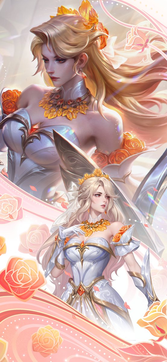 JumaraloHexCore's tweet photo. Crystal Rose 2026 HD Promo Arts - League of Legends: Wild Rift CN https://t.co/VixriiVqa2