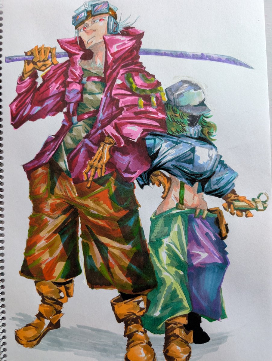 AY_killer_works's tweet photo. ツバキ&amp;サポート系モブキャラ
#オリジナルキャラクター
#アナログイラスト #イラスト
#絵描きさんフォロバ１００ https://t.co/TpWindr7Wk