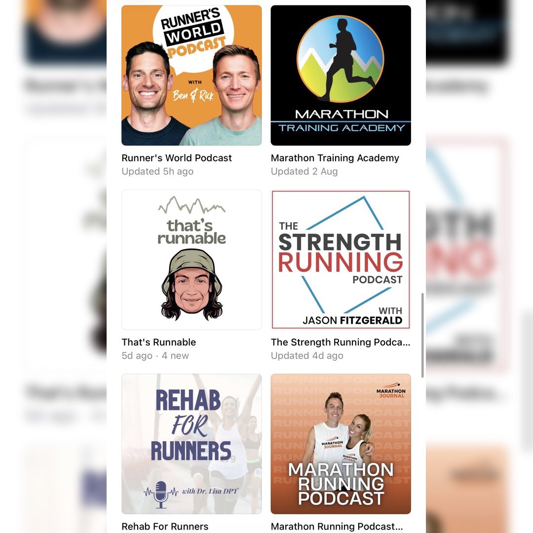 stefstrides's tweet photo. Running podcasts help me to keep up to date with worldwide news and information, education and also inspirational stories. These running podcasts are currently on my subscribed list.What running podcasts do you listen to? @runnersworlduk @MarathonAcademy @JasonFitz1 @we_runs #run https://t.co/KDUieo46q3